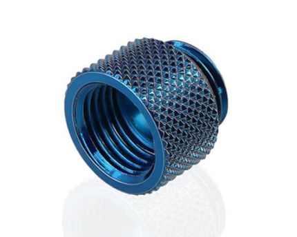 Bykski G 1/4in. Male/Female Extension Coupler - 10mm (B-EXJ-10) - PrimoChill - KEEPING IT COOL Blue