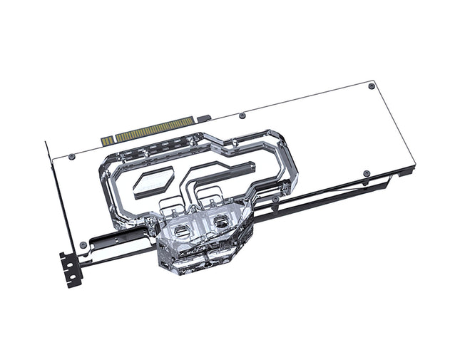 Bykski Full Coverage GPU Water Block with Integrated Active Backplate for GALAXY RTX 3090 24GB Classic (N-GY3090CL-TC)