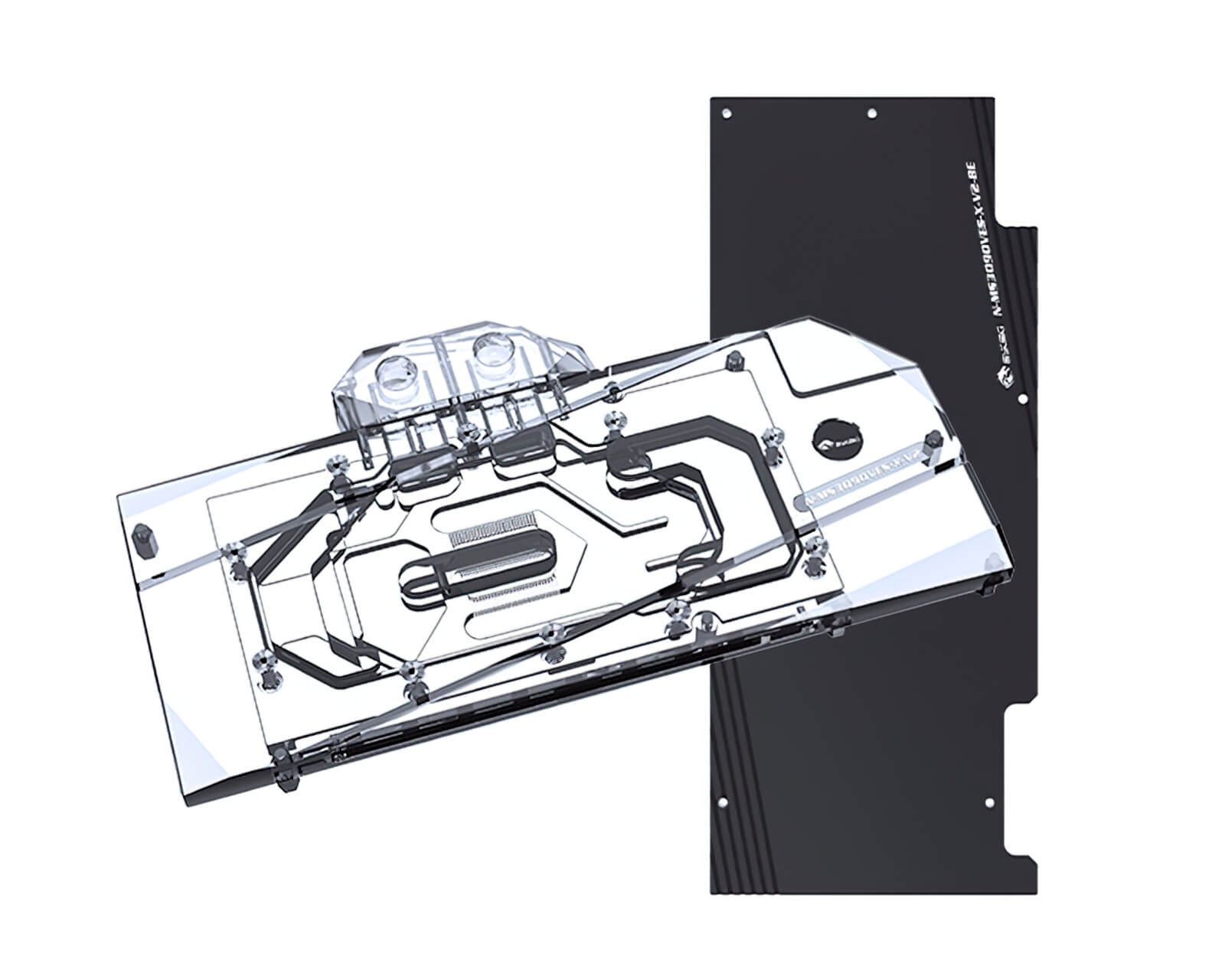 Bykski Full Coverage GPU Water Block and Backplate for MSI RTX 3090 VENTUS (N-MS3090VES-X-V2) - PrimoChill - KEEPING IT COOL