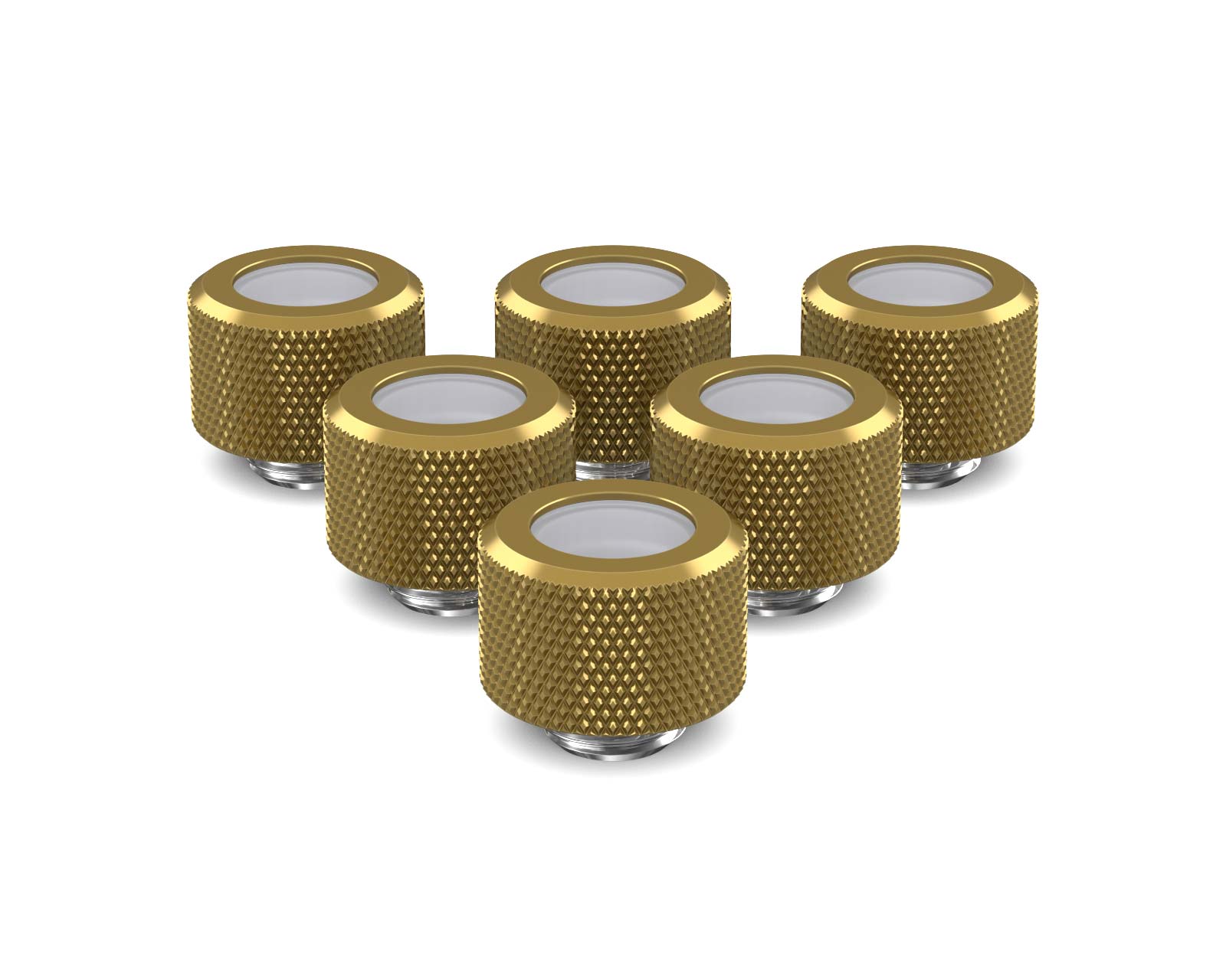 PrimoChill 14mm OD Rigid SX Fitting - 6 Pack - PrimoChill - KEEPING IT COOL Candy Gold