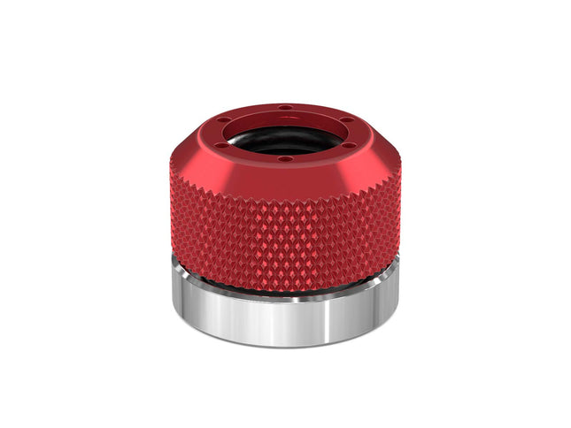 PrimoChill 1/2in. Rigid RevolverSX Series Coupler G 1/4 Fitting - PrimoChill - KEEPING IT COOL Candy Red