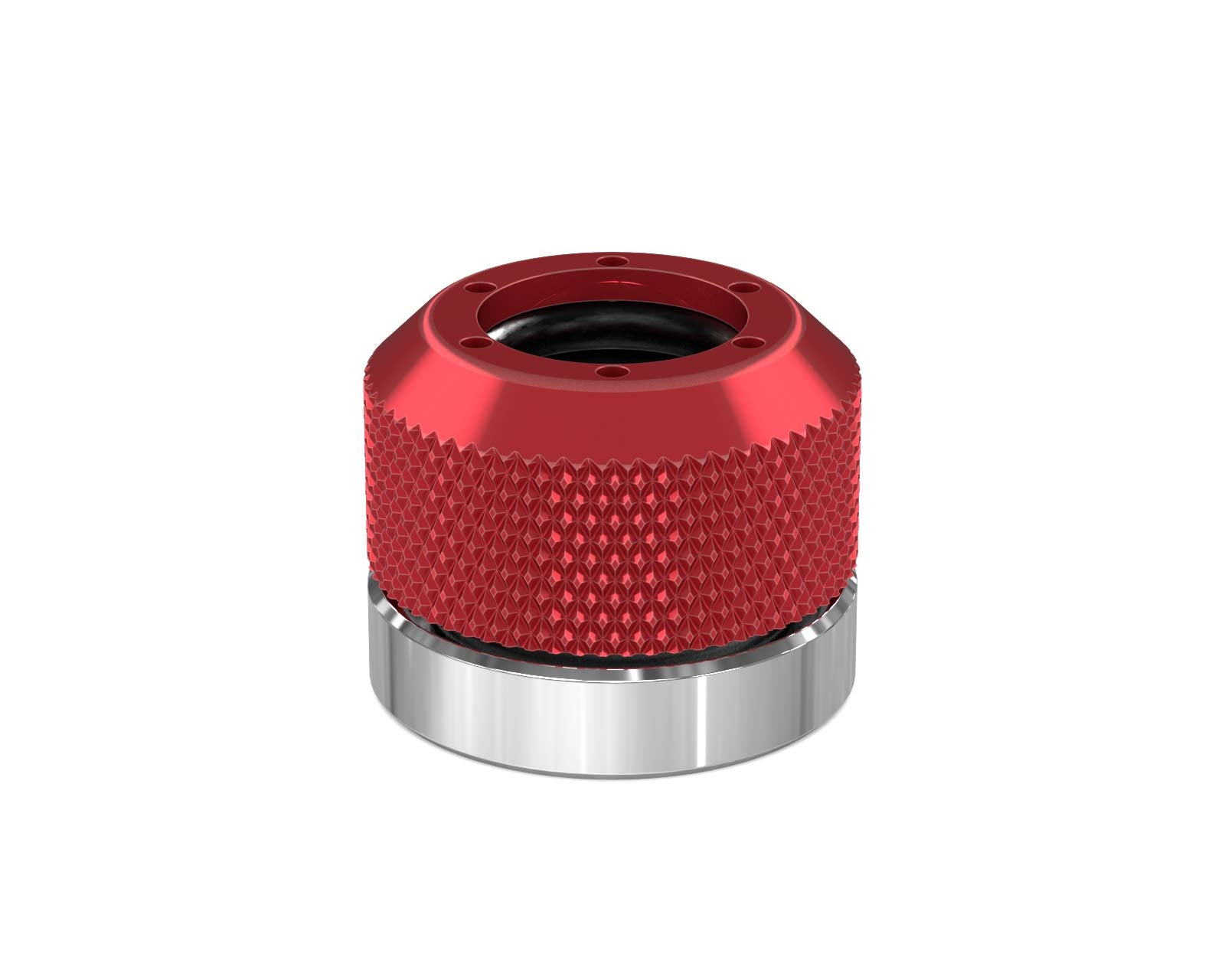 PrimoChill 1/2in. Rigid RevolverSX Series Coupler G 1/4 Fitting - PrimoChill - KEEPING IT COOL Candy Red