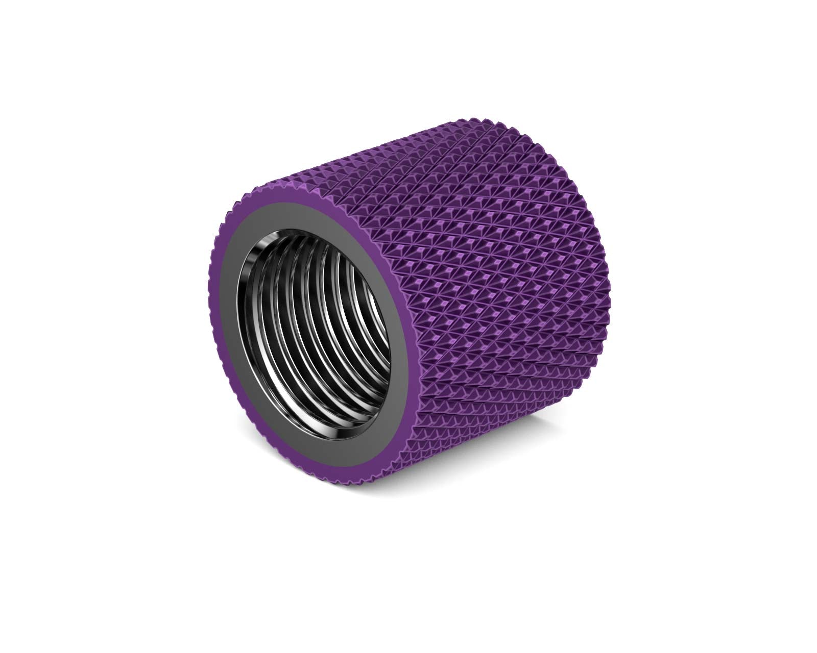 PrimoChill Dual Female G 1/4in. Straight SX Extension Coupler - PrimoChill - KEEPING IT COOL Candy Purple