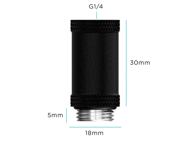 PrimoChill Male to Female G 1/4in. 30mm SX Extension Coupler - PrimoChill - KEEPING IT COOL