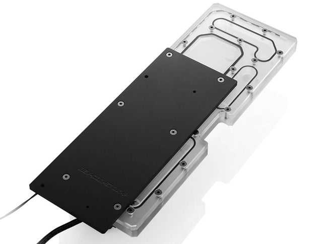 Bykski Distro Plate for Corsair 570X - PMMA w/ 5v Addressable RGB (RBW) (RGV-COR-570X-P)