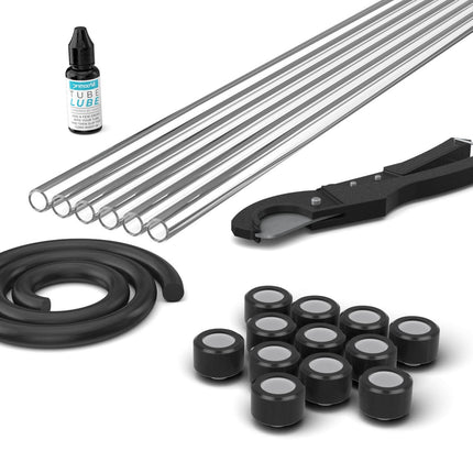 PrimoChill Professional PETG / RMSX 16mm Combo Pack - PrimoChill - KEEPING IT COOL Satin Black