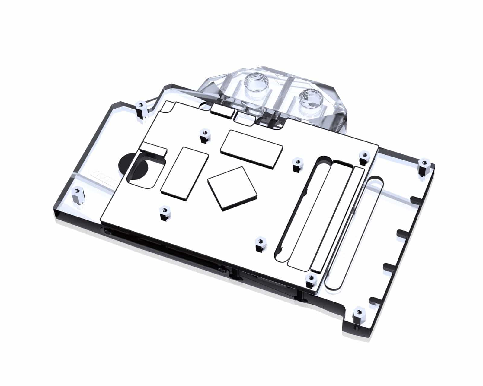 Bykski Full Coverage GPU Water Block and Backplate for GIGABYTE Radeon RX 6600 XT EAGLE (A-GV6600XT-X) - PrimoChill - KEEPING IT COOL