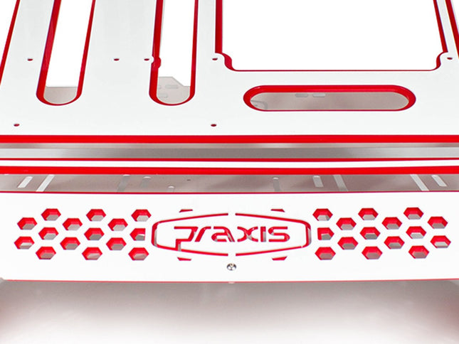 Praxis WetBench Accent Kit - Solid Red PMMA - PrimoChill - KEEPING IT COOL
