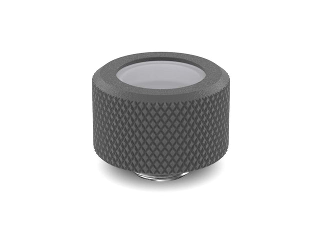 PrimoChill 16mm OD Rigid SX Fitting - PrimoChill - KEEPING IT COOL TX Matte Gun Metal