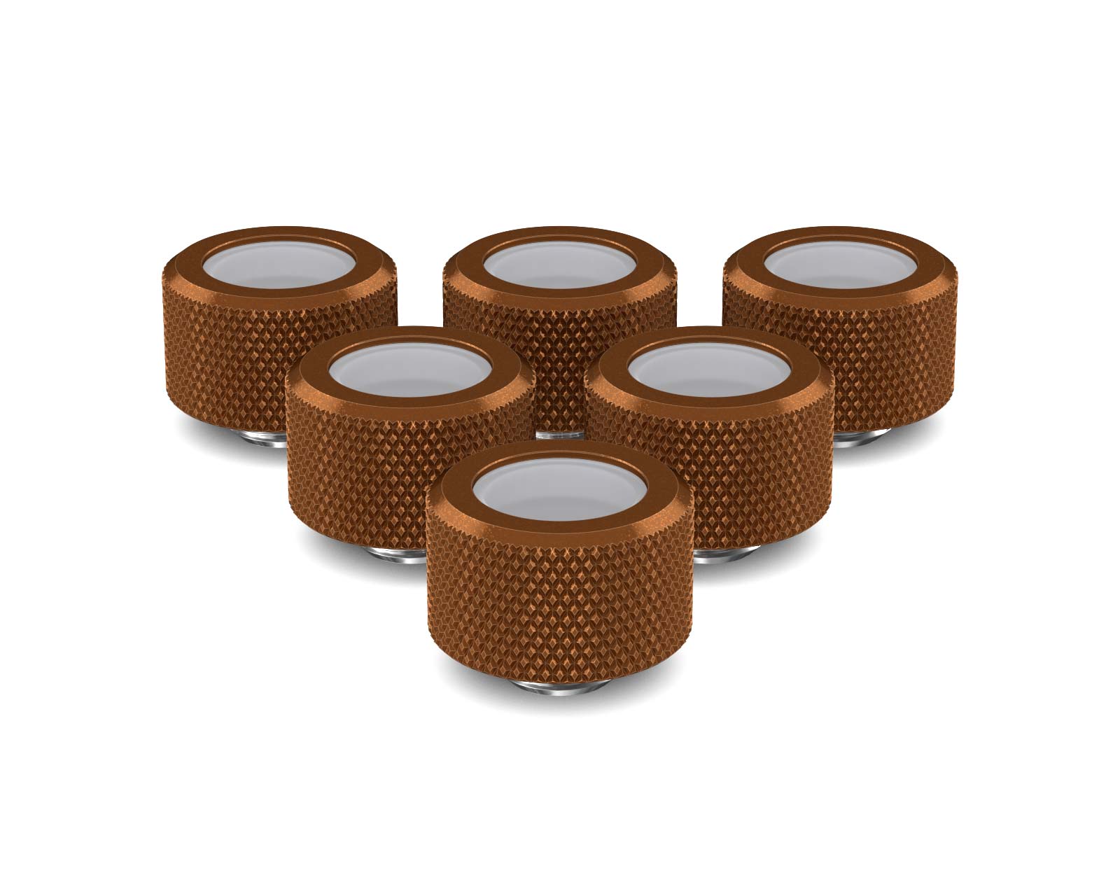 PrimoChill 16mm OD Rigid SX Fitting - 6 Pack - PrimoChill - KEEPING IT COOL Copper