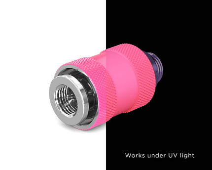 PrimoChill Male to Female G 1/4 SX Pull Drain Valve - PrimoChill - KEEPING IT COOL UV Pink