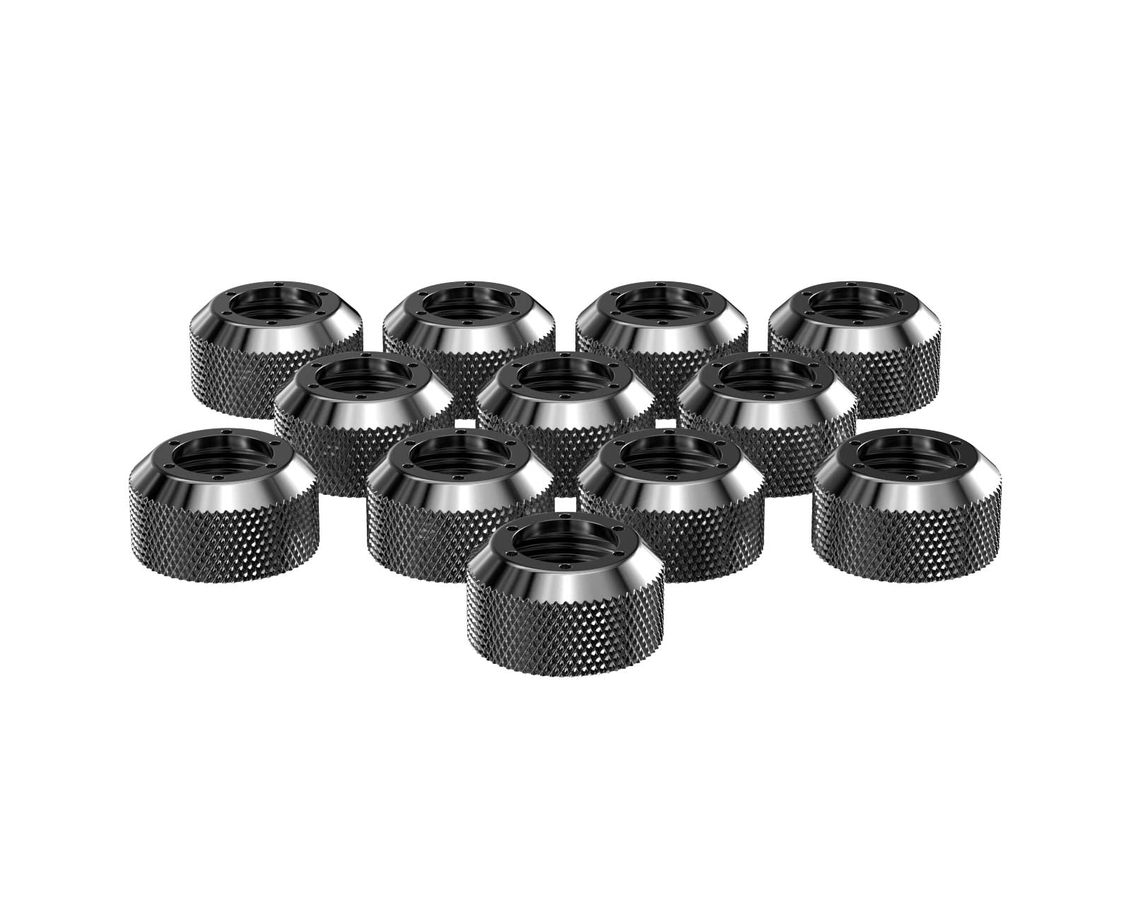 PrimoChill RSX Replacement Cap Switch Over Kit - 1/2in. - PrimoChill - KEEPING IT COOL Dark Nickel