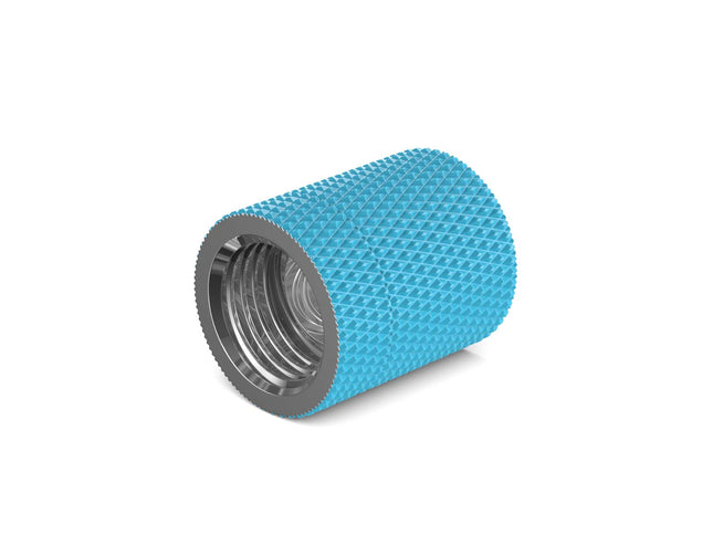 PrimoChill Dual Female G 1/4in. SX Rotary Extension Coupler - PrimoChill - KEEPING IT COOL Sky Blue