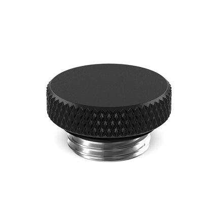 PrimoChill G 1/4in. SX Knurled Stop Fitting (No slot) - PrimoChill - KEEPING IT COOL Satin Black