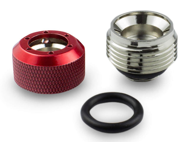 BSTOCK: PrimoChill 1/2in. Rigid RevolverSX Series Fitting - Candy Red SX