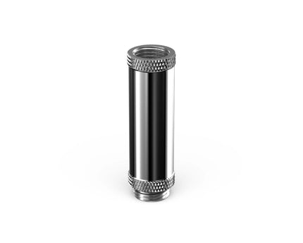 PrimoChill Male to Female G 1/4in. 50mm SX Extension Coupler - PrimoChill - KEEPING IT COOL Silver Nickel