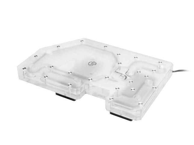 Bykski Distro Plate for Zeaginal Z10 - PMMA w/ 5v Addressable RGB (RBW) (RGV-ZG-Z10-P) - PrimoChill - KEEPING IT COOL