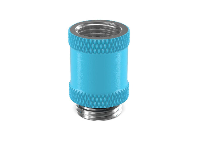 PrimoChill Male to Female G 1/4in. 20mm SX Extension Coupler - PrimoChill - KEEPING IT COOL Sky Blue