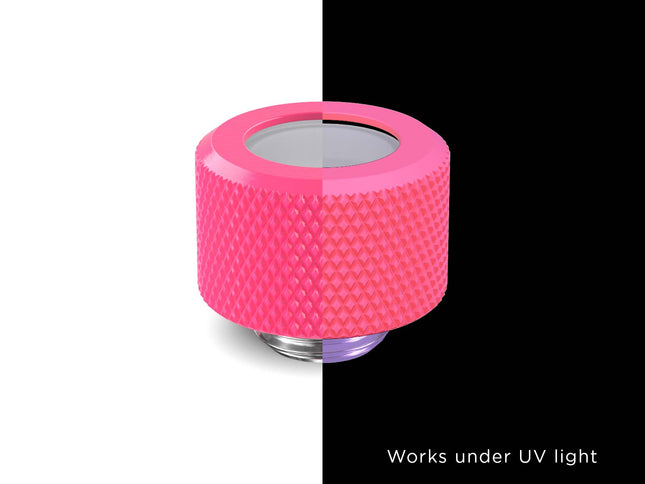 PrimoChill 14mm OD Rigid SX Fitting - PrimoChill - KEEPING IT COOL UV Pink