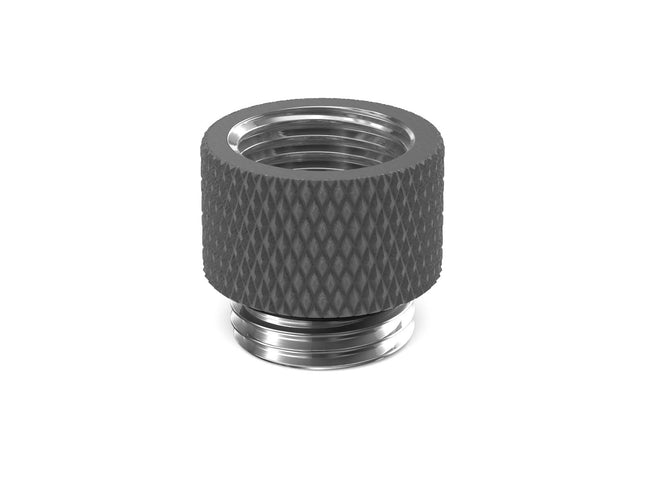 PrimoChill Male to Female G 1/4in. 10mm SX Extension Coupler - PrimoChill - KEEPING IT COOL TX Matte Gun Metal