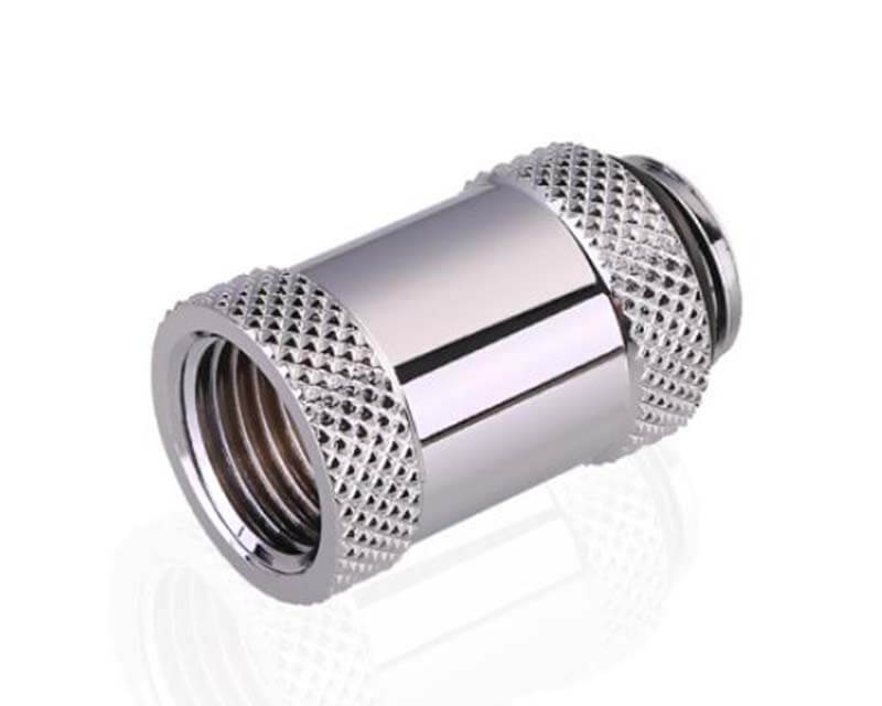 Bykski G 1/4in. Male/Female Extension Coupler - 25mm (B-EXJ-25) - PrimoChill - KEEPING IT COOL Silver