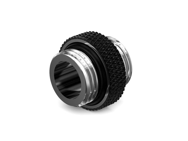 PrimoChill Dual Male G 1/4in. SX Mini Extension Coupler - PrimoChill - KEEPING IT COOL TX Matte Black