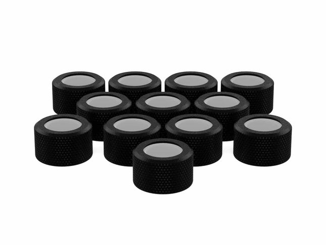PrimoChill RMSX Replacement Cap Switch Over Kit - 16mm - PrimoChill - KEEPING IT COOL TX Matte Black