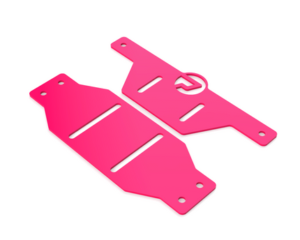 PrimoChill SX CTR Hard Mount Reservoir to Radiator Mount - 140mm Series - PrimoChill - KEEPING IT COOL UV Pink