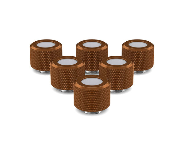 PrimoChill 12mm OD Rigid SX Fitting - 6 Pack - PrimoChill - KEEPING IT COOL Copper