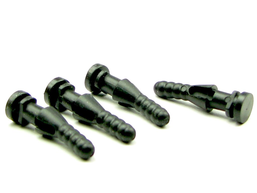 Rubber 3/4 in. Anti-Vibration Screw for Open Chassis Fan - 4 Pack - PrimoChill - KEEPING IT COOL