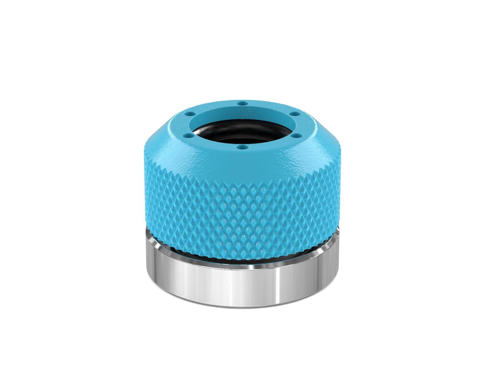 PrimoChill 1/2in. Rigid RevolverSX Series Coupler G 1/4 Fitting - PrimoChill - KEEPING IT COOL Sky Blue