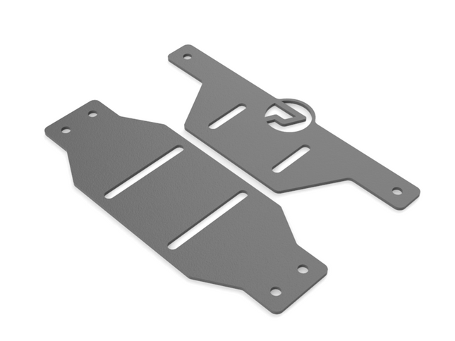 PrimoChill SX CTR Hard Mount Reservoir to Radiator Mount - 140mm Series - PrimoChill - KEEPING IT COOL TX Matte Gun Metal