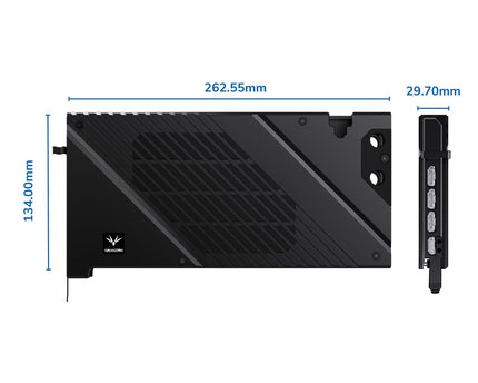 Granzon Full Armor GPU Water Block and Backplate for Colorful iGame RTX 4090 Vulcan/Neptune/Advanced OC (GBN-IG4090VXOC)