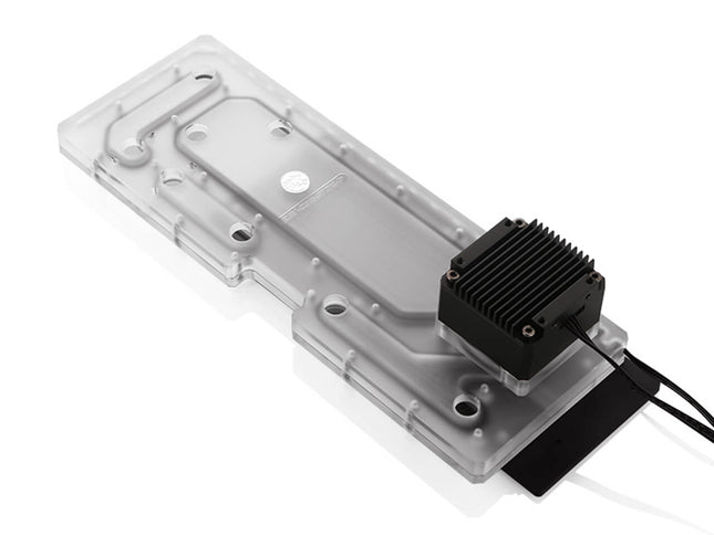 Bykski Distro Plate for Corsair 570X - PMMA w/ 5v Addressable RGB (RBW) (RGV-COR-570X-P)