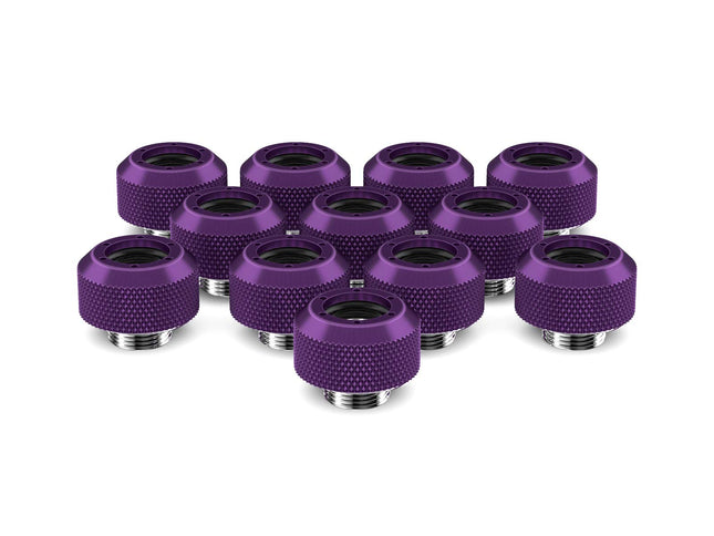 PrimoChill 1/2in. Rigid RevolverSX Series Fitting - 12 pack - PrimoChill - KEEPING IT COOL Candy Purple