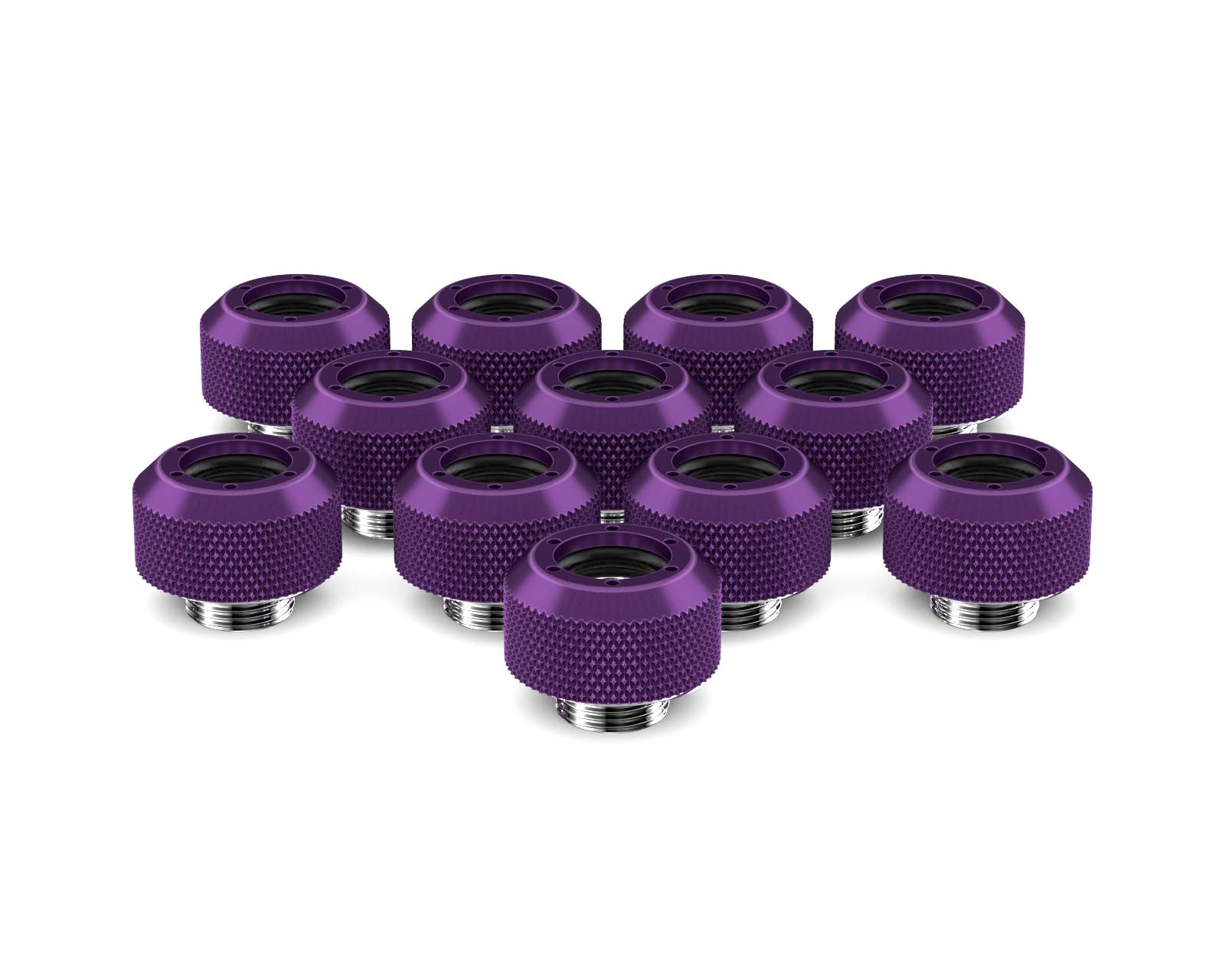 PrimoChill 1/2in. Rigid RevolverSX Series Fitting - 12 pack - PrimoChill - KEEPING IT COOL Candy Purple