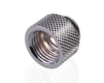 Bykski G 1/4in. Male/Female Extension Coupler - 10mm (B-EXJ-10) - PrimoChill - KEEPING IT COOL Silver