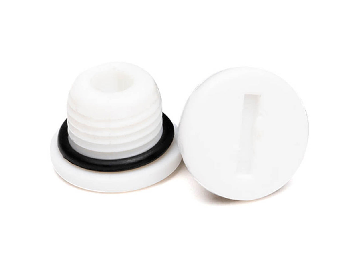PrimoChill G1/4 Plastic Plug - White - 2 Pack - PrimoChill - KEEPING IT COOL