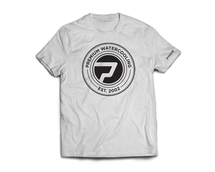 PrimoChill Branded Premium T-Shirt - EST 2002 - White - PrimoChill - KEEPING IT COOL Small