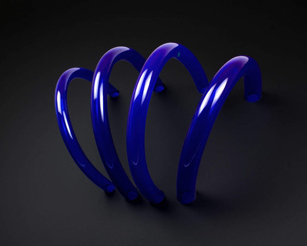 BSTOCK: PrimoFlex Advanced LRT Flexible Tubing - 7/16in. ID x 5/8in. OD (Two Foot Section) - Brilliant UV Blue