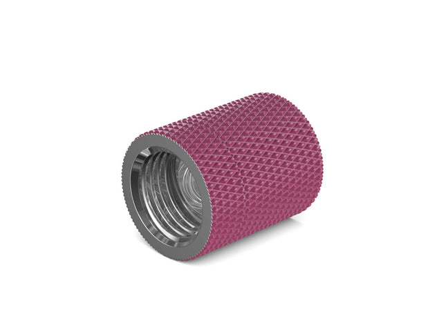 PrimoChill Dual Female G 1/4in. SX Rotary Extension Coupler - PrimoChill - KEEPING IT COOL Magenta
