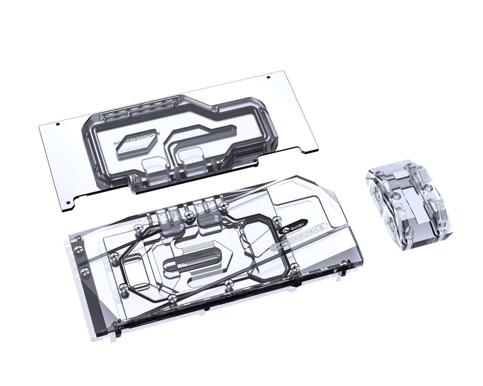 Bykski Full Coverage GPU Water Block w/ Integrated Active Backplate for Zotac RTX 3090 GAMING OC (N-ST3090XG-TC) - PrimoChill - KEEPING IT COOL
