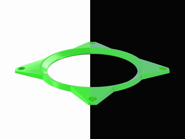 PrimoChill 120mm Aluminum SX Fan Cover - PrimoChill - KEEPING IT COOL UV Green