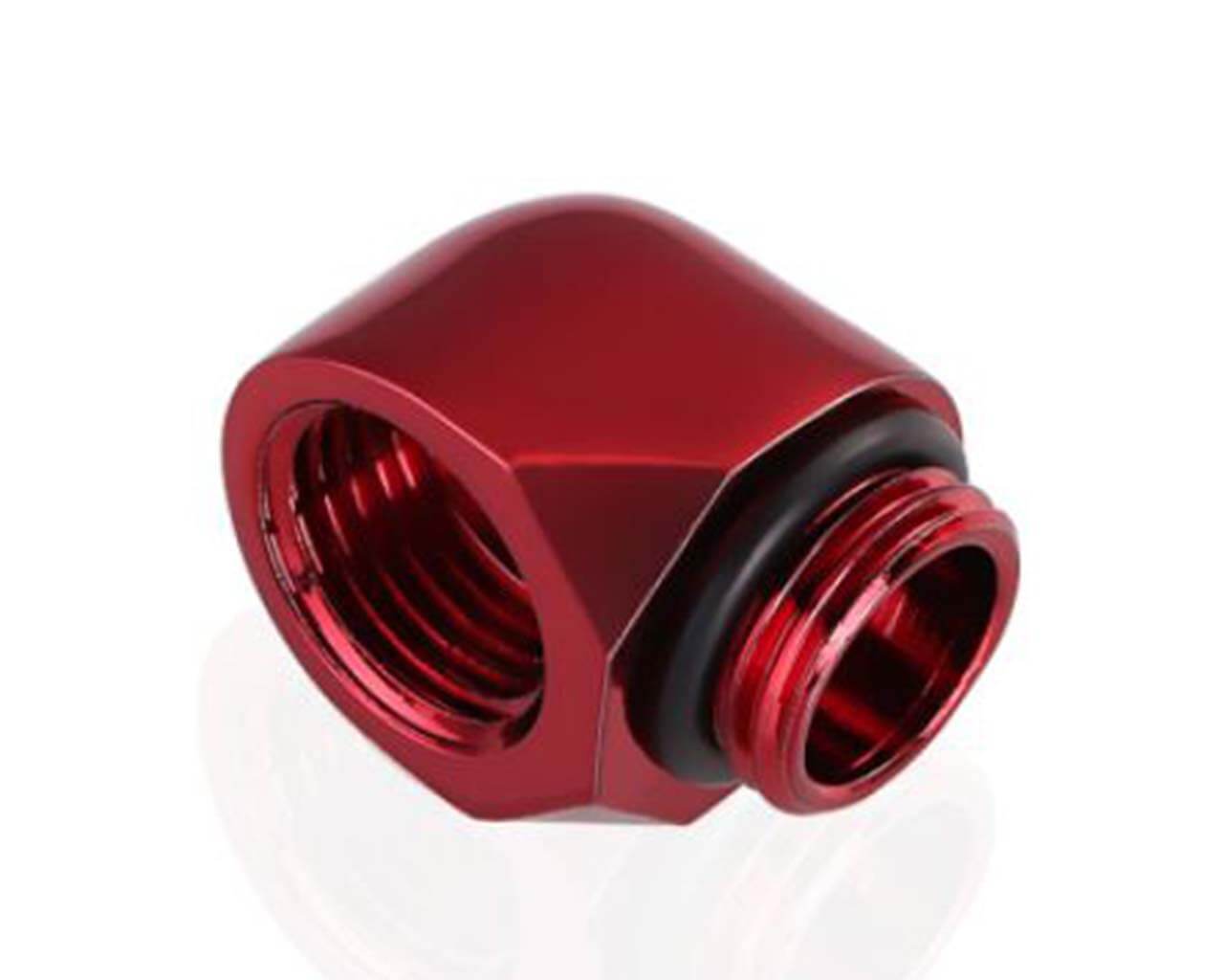 Bykski G1/4 Male to Female 90 Degree Elbow Fitting (B-D90) - PrimoChill - KEEPING IT COOL Red