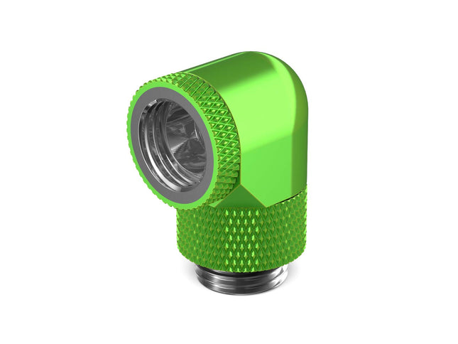 PrimoChill Male to Female G 1/4in. 90 Degree SX Dual Rotary Elbow Fitting - PrimoChill - KEEPING IT COOL Toxic Candy
