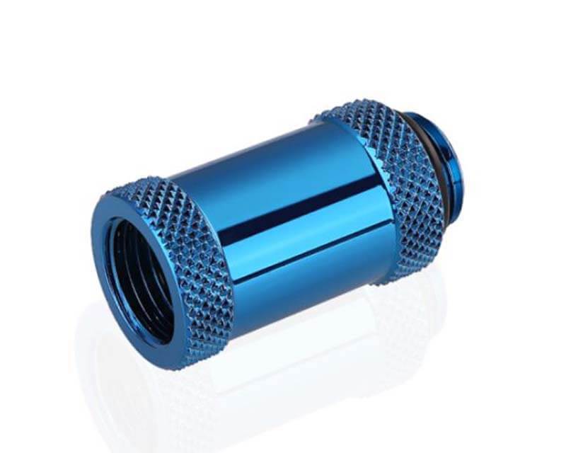 Bykski G 1/4in. Male/Female Extension Coupler - 30mm (B-EXJ-30) - PrimoChill - KEEPING IT COOL Blue