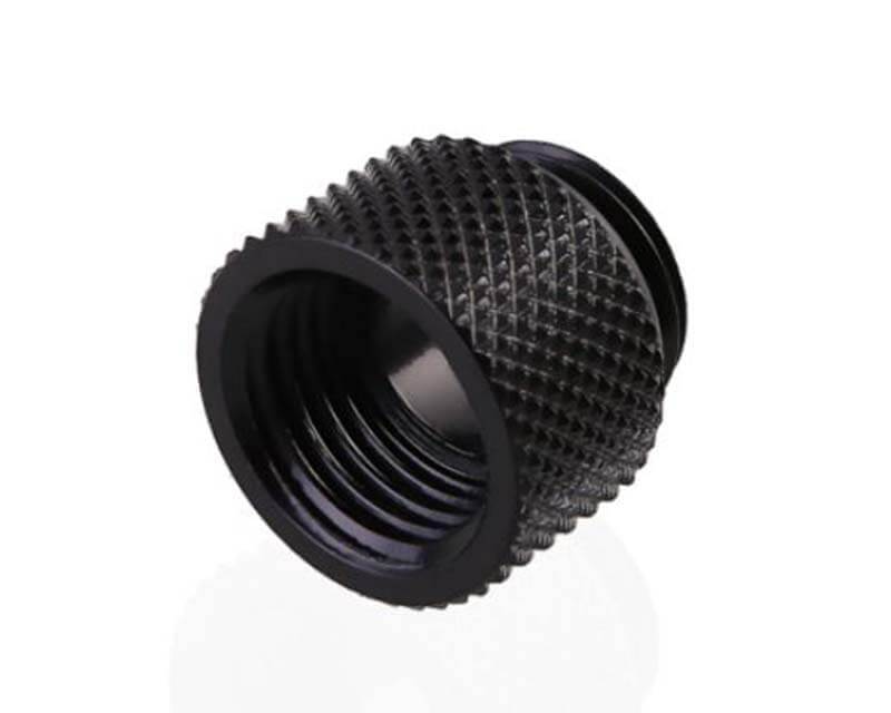 Bykski G 1/4in. Male/Female Extension Coupler - 10mm (B-EXJ-10) - PrimoChill - KEEPING IT COOL Black
