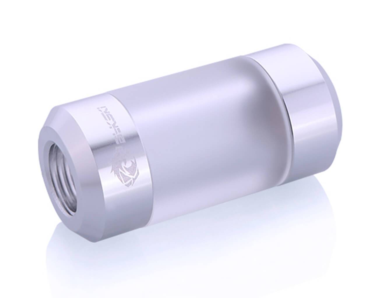 Bykski G1/4 Aluminum Inline Filter (B-FIL-PA-V2) - PrimoChill - KEEPING IT COOL Silver