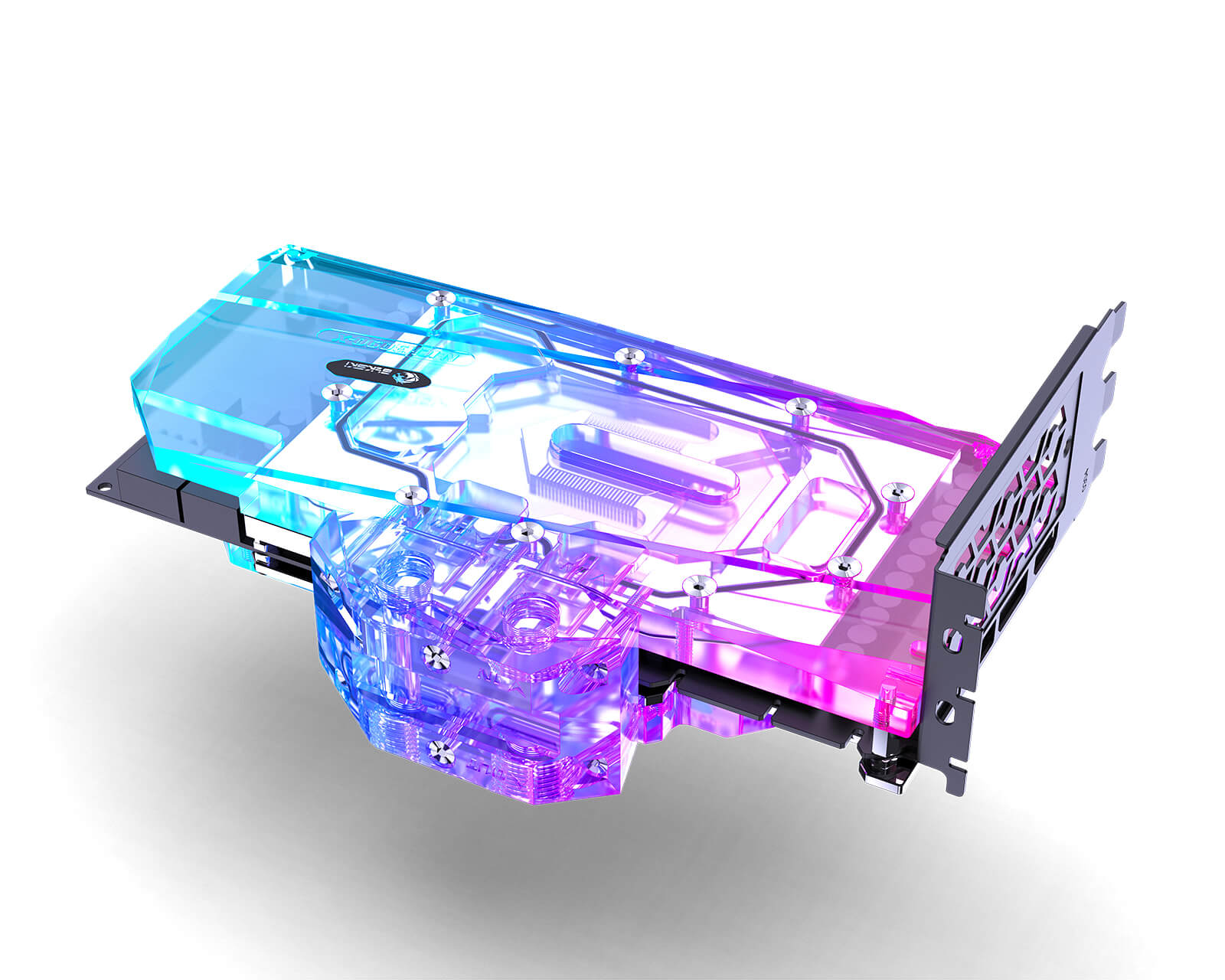 Bykski Full Coverage GPU Water Block w/ Integrated Active Backplate for Inno3D RTX 3090 Ice Dragon (N-ICH3090-TC) - PrimoChill - KEEPING IT COOL