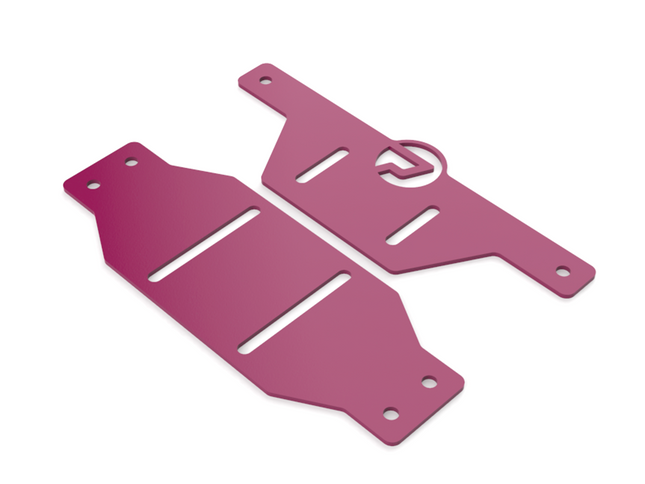 PrimoChill SX CTR Hard Mount Reservoir to Radiator Mount - 140mm Series - PrimoChill - KEEPING IT COOL Magenta
